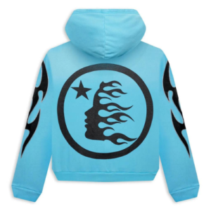 Blue Hellstar Studios Zip Up Hoodie