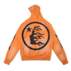 Hellstar Hoodie In Orange