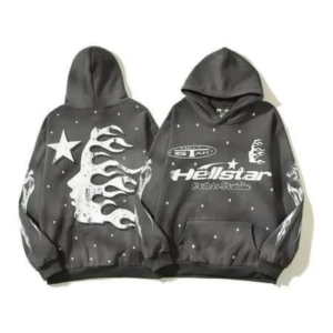 Hellstar Racer Hoodie Grey